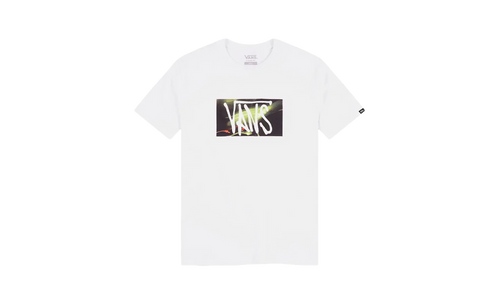 LIGHT BOX LOGO SS TEE "White" VN0000M1WHT