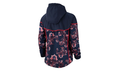 Floral Print Jacket WMNS "Blue" 922188 471