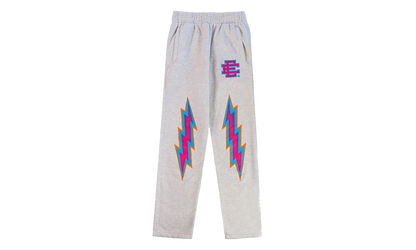 EE BASIC CORE SWEATPANT "SS24 - Gray/Violet Bolt" EE660