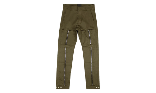 Zip Detail Pants "Khaki Green" BM50UC1308 313