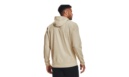 Armour Fleece Big Logo Hoodie "Khaki Base / Baroque Green" 1357085 289