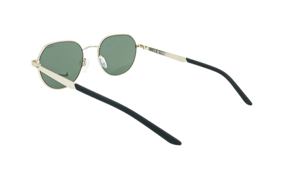 Traveler Trend Mirrored Sunglasses "Satin Gold / Green" IB3538X 700