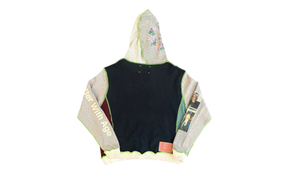 Hollywood Hoodie "Heather Grey / Multicolor" BWA109