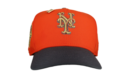 59FIFTY New York Mets 2000 World Series Fitted Hat "Orange / Gray" NE184