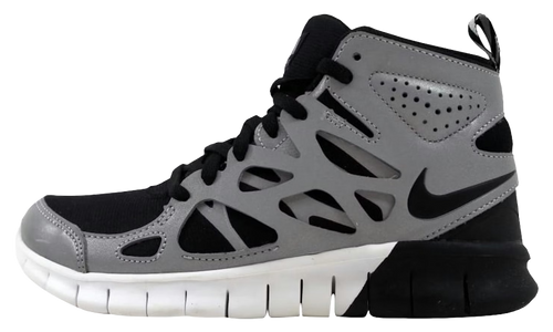 Free Run 2 Sneakerboot Premium WMNS"Black Metallic Silver White" 616728 001