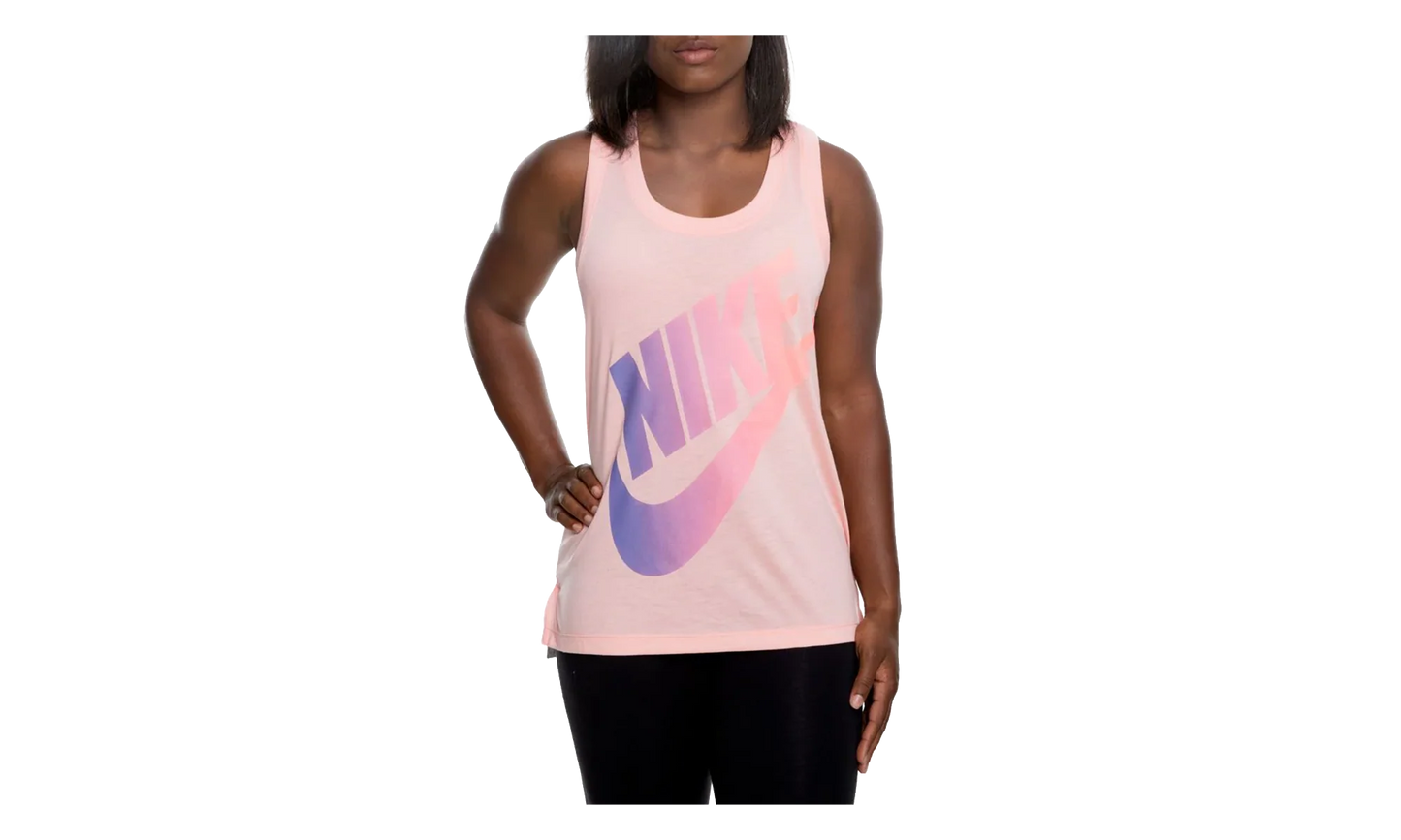 Sportswear Tank Top Logo Futura WMNS "Bleached Coral / Purple Slate" 890754 697