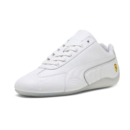 Scuderia Ferrari Speedcat Miami White Lace Up Sneakers
