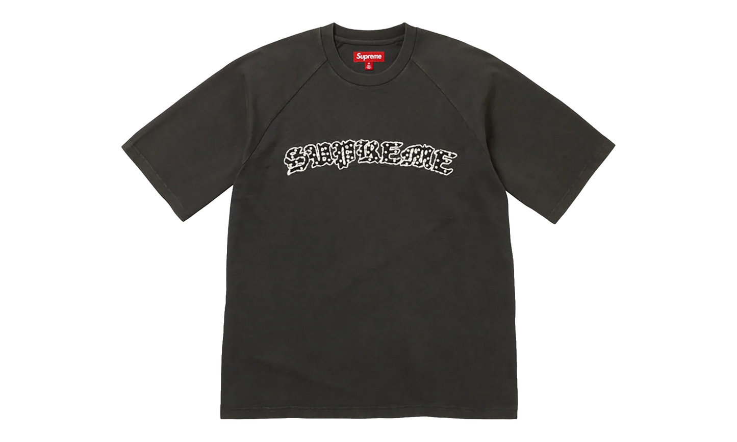 Rhinestone Raglan S/S Top "SS26 - Black" SU27321