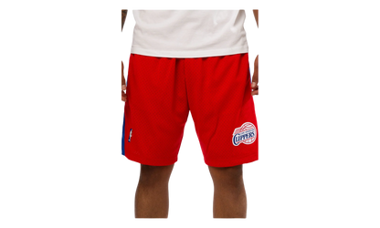 NBA Swingman Basketball Shorts "2000-01 Los Angeles Clippers - Red" LACSCAR00