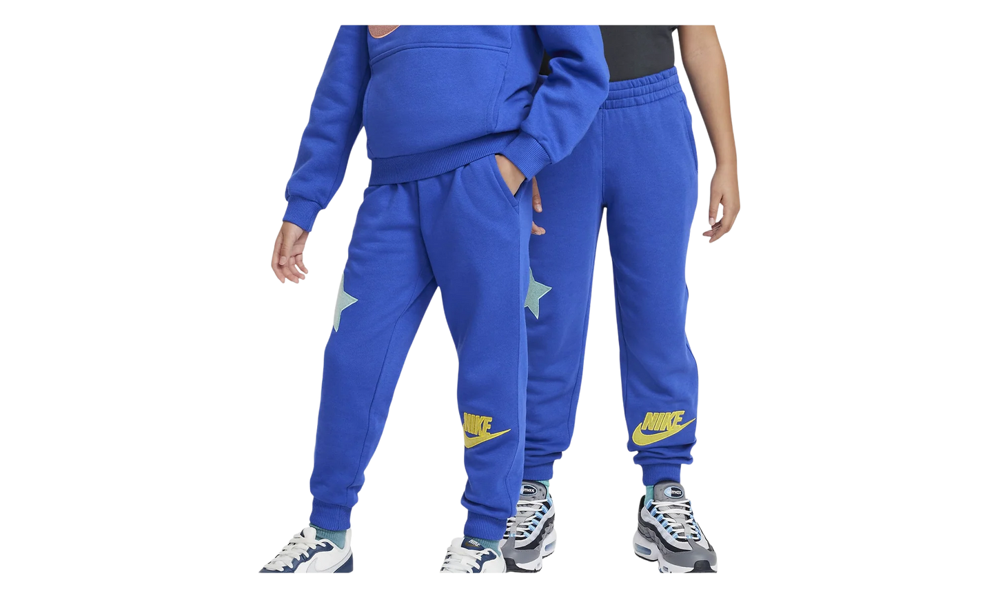 Sportswear Club Fleece Trousers "Gane Royal Blue / Rising Emerald Green / Oppit Yellow" FD3031 480