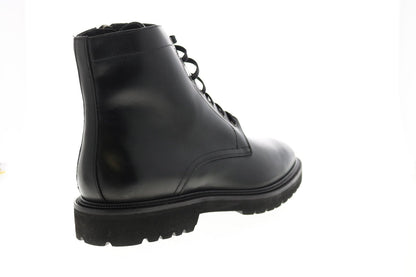Aquatalia Patrizio Calf 34M0935-BLK Mens Black Leather Casual Dress Boots