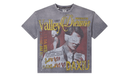 Charcoal Casino Tee "Grey" VAL40