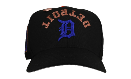 59FIFTY Detroit Tigers World Series Chainstitch Fitted Hat "Black / Copper" NE110