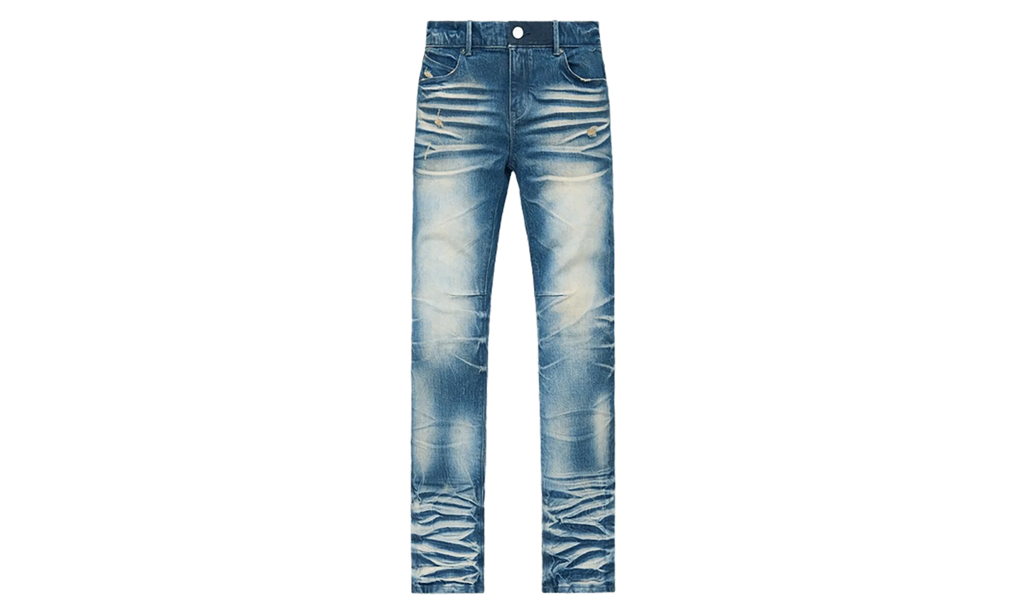 Clayton Stacked Jeans "Medium Blue" MLFQD1067 B1182STMDB