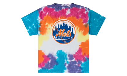EE SUBWAY SHIRT TIE DYE "METS SS24 - Tie Dye/Orange" EE824