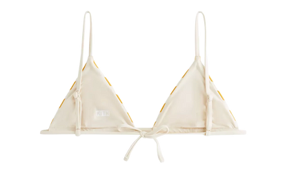 Lucia II Kith Stripe Triangle Top WMNS "Pastel Yellow" KITH122