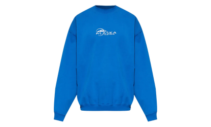 Alaska Tourist Sweatshirt "Blue" ME76CW255A BLUE
