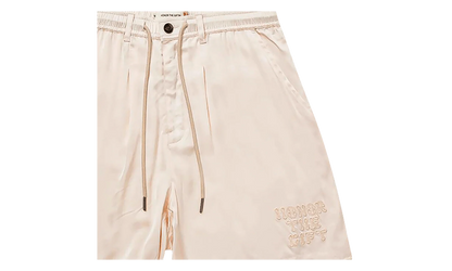 Blanket Stitch Shorts Bone "Bone" HTG240223 BONE
