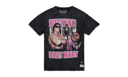 WWE Hart Forever Tee "Bret “Hitman” Hart - Black" TP2567 TTTBLCK