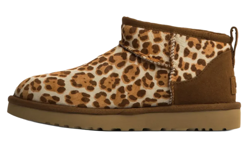 Classic Ultra Mini Boot WMNS "Felicity Leopard Jasmine" 1178110 FDJ