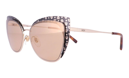 Cat Eye Sunglasses "Gold Mirror" MCM144S-734