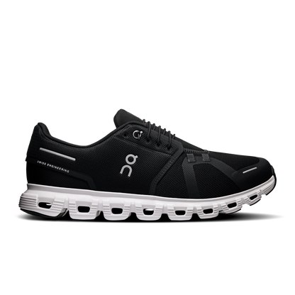 Men's Cloud 6 Wide in Black/White