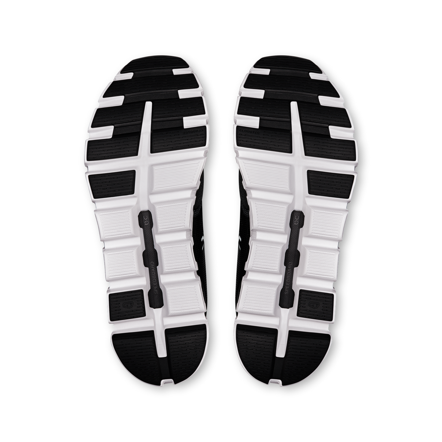Men's Cloud 6 Wide in Black/White