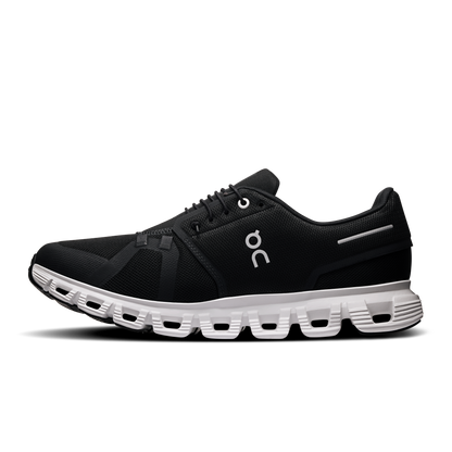 Men's Cloud 6 Wide in Black/White