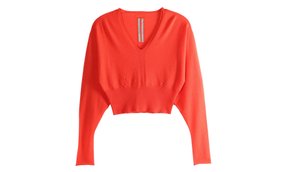 V Cropped Top WMNS "Coral" RP01F6665 WS 83