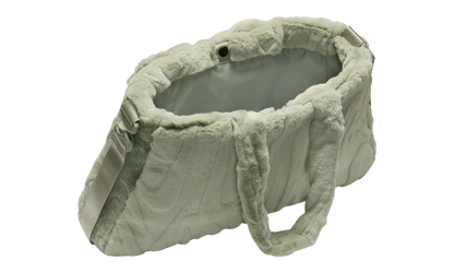 Sportswear Faux Fur Tote (10L) "Jade Horizon / Jade Horizon / Metallic Silver" FZ1323 370