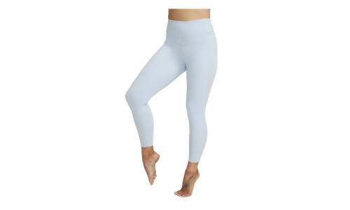 Zenvy High-Waisted 7/8 Leggings WMNS "Light Armoury Blue / Black" DQ6015 441