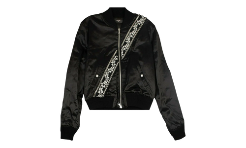 Guitar Strap Bomber Jacket "Black" W9M05622SEBLK BLAC