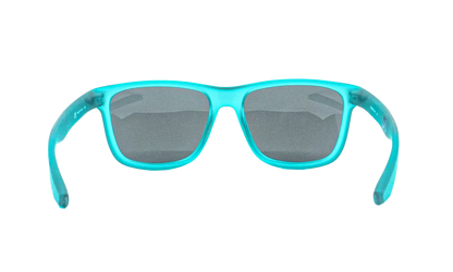 Flip Sunglasses "Matte Clear Jade / Black / Grey Silver Flash Mirror" EV0990 340
