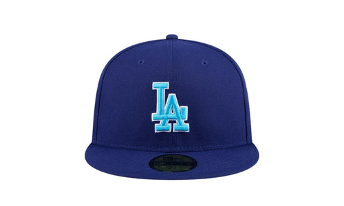 Los Angeles Dodgers Father's Day 2024 59FIFTY Fitted Hat "Blue" 60499403