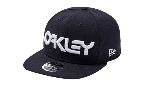 9FIFTY OAKLEY x New Era Mark II Novelty Snapback Hat "Fathom Dark Blue" 911784 6AC