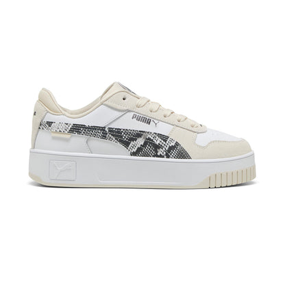 Carina Street Snake Lace Up Sneakers