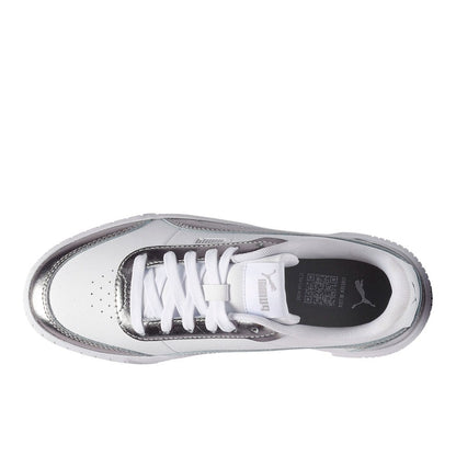 Carina Mia Metallic Lace Up Sneakers