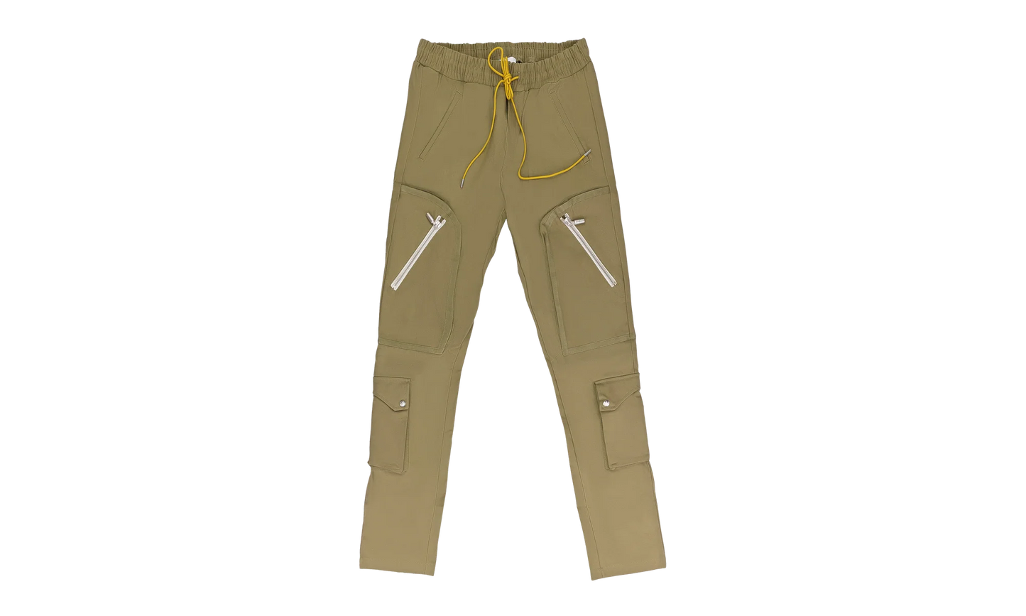 Canvas Cargo Pants "Kahki" RHD MBTM 0197