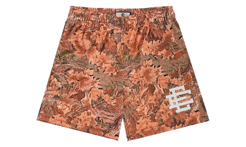 EE BASIC SHORT "Orange Ee/Leafy Camo" EE794