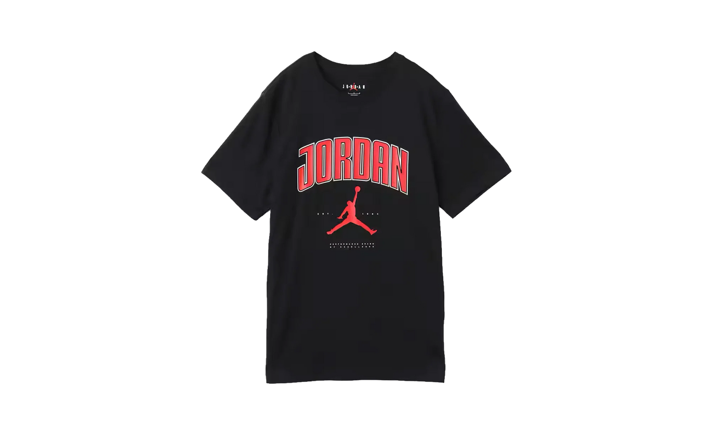 Jordan Graphic T-Shirt "Black / Gym Red" HQ0009 010