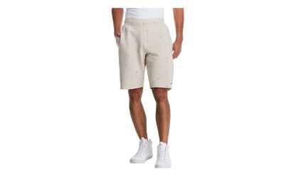 C-Life Reverse Weave Paint Splatter Shorts "Pebblestone" 825977 AZXC