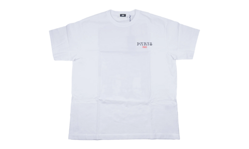 Paris Eiffel Cafe Logo Tee "White" KHM034690 101