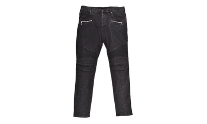 Ribbed Slim Jeans "Black" AH1MG005DB670PC