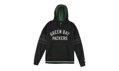 NFL 1st Quarter Pullover Hoodie "Green Bay Packers - Black / Green" 795FA2232AGBPQH
