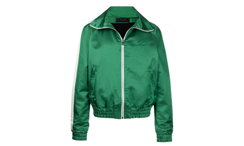 Zip Track Stripe Jacket "Tennis Green / White" MJT001 346