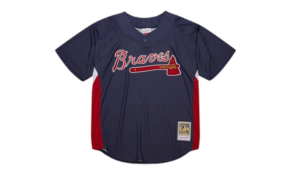 MLB Chipper Jones Jersey "2007 Atlanta Braves – Navy" ABPJ7106 ABR07CJONAVY