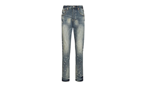 Slim Fit Jeans "SPOTTED INDIGO" P002 VSI
