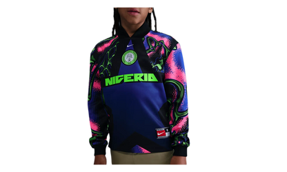Nigeria Hollywood Keeper Dri-FIT Soccer Jersey GS "Black / Hyper Pink / White" IO2404 010