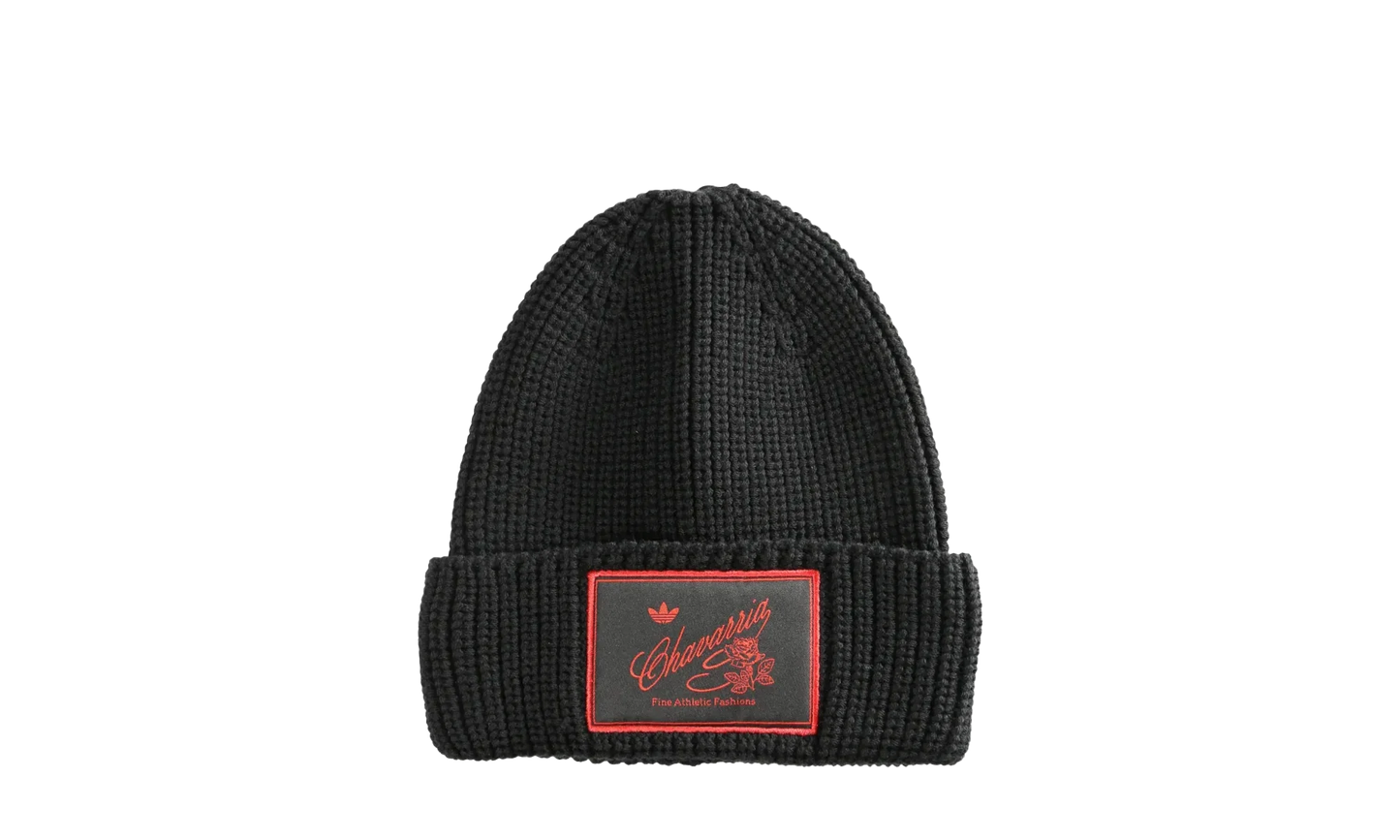 CHAVARRIA KNIT BEANIE "Black" KR8704