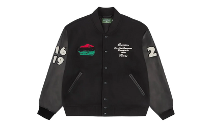 Peace Wreath Varsity Jacket "Black" DT445